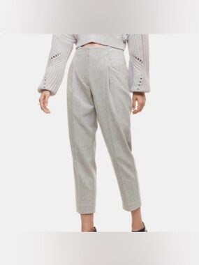 Wilfred Gray Cropped Tailored Trousers